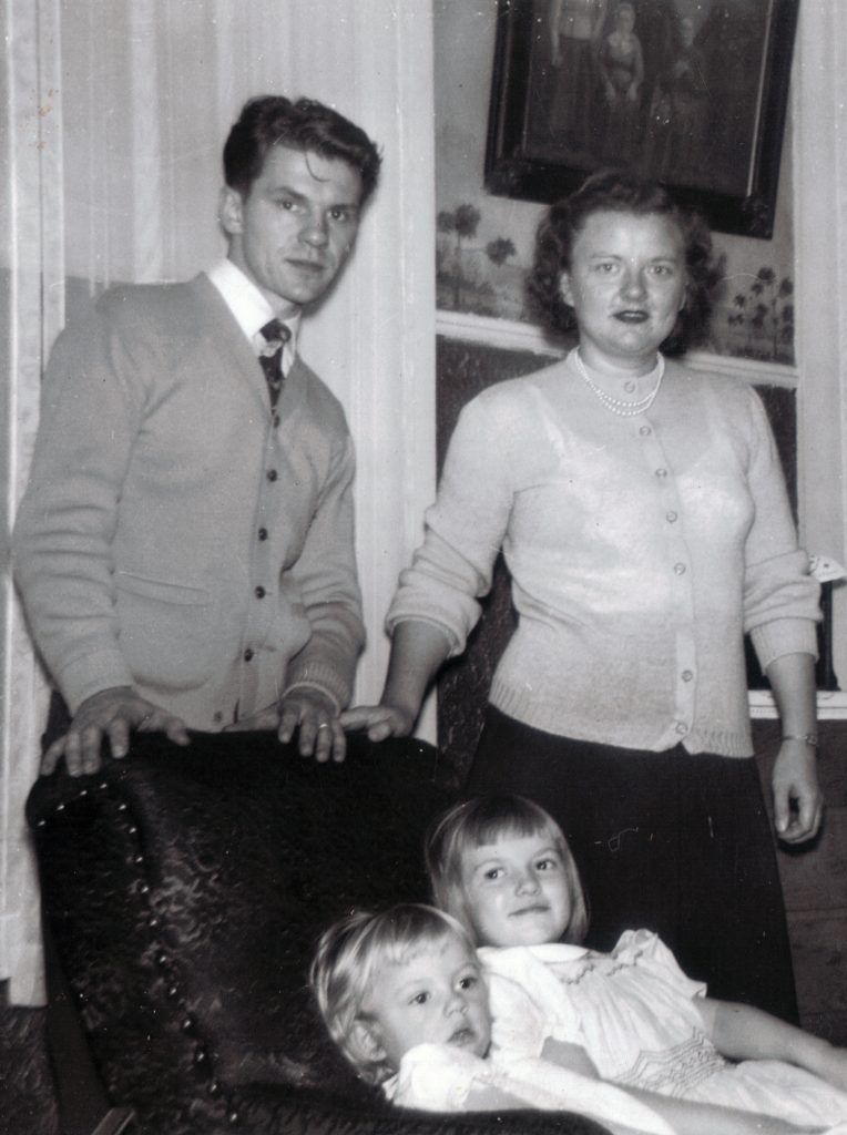 Stanley, Natalie, Linda and Susan Brown, Reading, PA, 1953